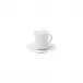 Velvet Coffee Cup With Saucer Diam 2.7" High 3.3" 5.4Oz Diam 6.3" High 0.8"