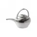 Polite Silver Teapot With High Handle Diam 6.7" High 7.6" 54.1Oz