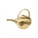 Polite Gold Top-Handle Teapot, Large Round 6.7" H 7.6" 54.1 oz (Special Order)