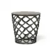 Lattice Accent Table - Verdigris