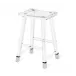 Reva Counter Stool, Nickel