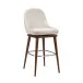 Harper Swivel Bar Stool, Grey