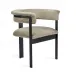 Darcy Dining Chair, Black/ Fawn