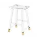 Reva Counter Stool, Brass