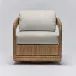 Harbour Lounge Chair Natural/Tint