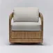 Harbour Lounge Chair Natural/Hemp