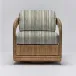 Harbour Lounge Chair Natural/Sage