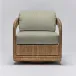 Harbour Lounge Chair Natural/Fern