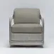 Harbour Lounge Chair Grey/Moss