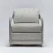 Harbour Lounge Chair Grey/Jade