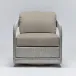 Harbour Lounge Chair Grey/Sisal