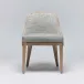 Siesta Dining Chair White Ceruse/Jade