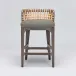 Palms Counter Stool Grey Ceruse/Moss