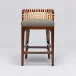 Palms Counter Stool Chestnut/Sisal