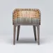 Palms Arm Chair Grey Ceruse/Sage