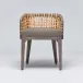 Palms Arm Chair Grey Ceruse/Pebble