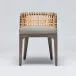 Palms Side Chair Grey Ceruse/Hemp