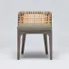 Palms Side Chair Grey Ceruse/Fawn