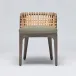 Palms Side Chair Grey Ceruse/Fern