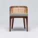 Palms Side Chair Chestnut/Hemp