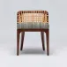 Palms Side Chair Chestnut/Sage
