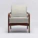 Delray Lounge Chair Chestnut/Tint