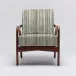 Delray Lounge Chair Chestnut/Sage