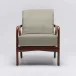 Delray Lounge Chair Chestnut/Fawn