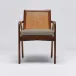 Delray Arm Chair Chestnut/Sisal