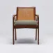 Delray Arm Chair Chestnut/Fern