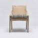 Delray Side Chair White Ceruse/Sage