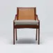 Delray Side Chair Chestnut/Fog