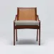 Delray Side Chair Chestnut/Hemp