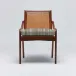 Delray Side Chair Chestnut/Sage