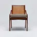 Delray Side Chair Chestnut/Pebble