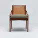 Delray Side Chair Chestnut/Fern