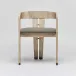 Maryl III Dining Chair Washed White/Moss