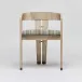 Maryl III Dining Chair Washed White/Sage