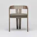 Maryl III Dining Chair Washed Grey/Moss