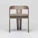 Maryl III Dining Chair Washed Grey/Sisal