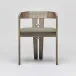 Maryl III Dining Chair Washed Grey/Fern