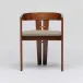 Maryl III Dining Chair Chestnut/Straw