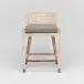 Boca Counter Stool White Wash/Fawn