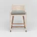 Boca Counter Stool White Wash/Jade