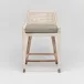 Boca Counter Stool White Wash/Straw