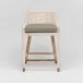 Boca Counter Stool White Wash/Sisal