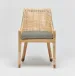 Boca Dining Chair Natural/Moss