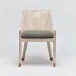 Boca Dining Chair White Wash/Moss