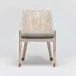 Boca Dining Chair White Wash/Fog