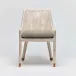 Boca Dining Chair White Wash/Fawn